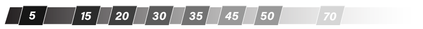 Evole series window tint levels