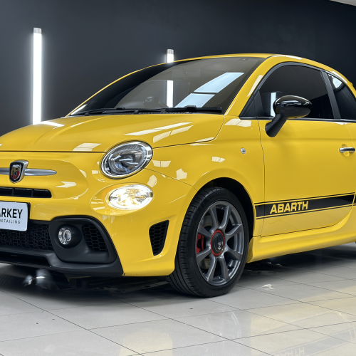 FIAT 500 paint protection work by Sharkey auto detailing perth