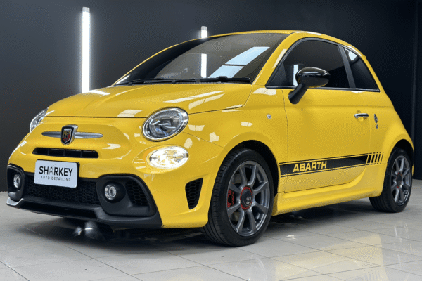 FIAT 500 paint protection work by Sharkey auto detailing perth