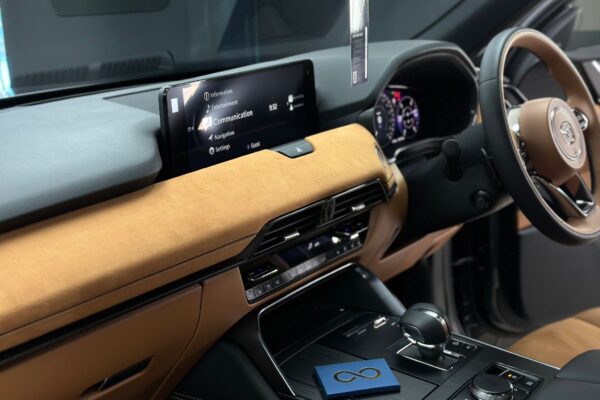 Light Brown Interior view of a detailed car by sharkey auto detailing perth