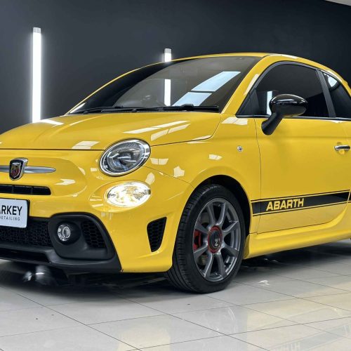 FIAT 500 paint protection work by Sharkey auto detailing perth