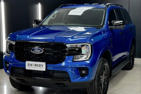 Blue Ford Everest Off-Road Vehicle Detailing