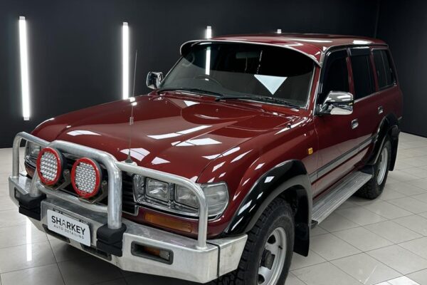 Red Land cruiser Off-Road Vehicle Detailing